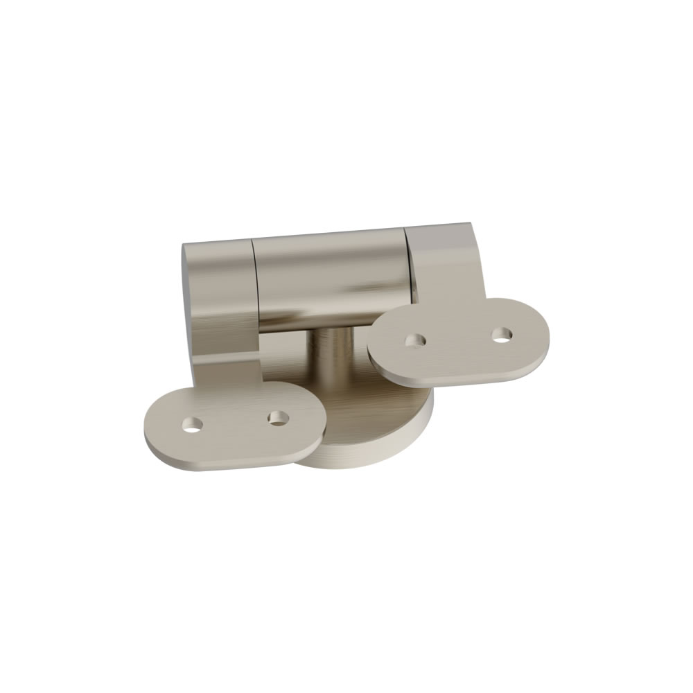 Soft Close Hinges (pair)  Brushed Nickel